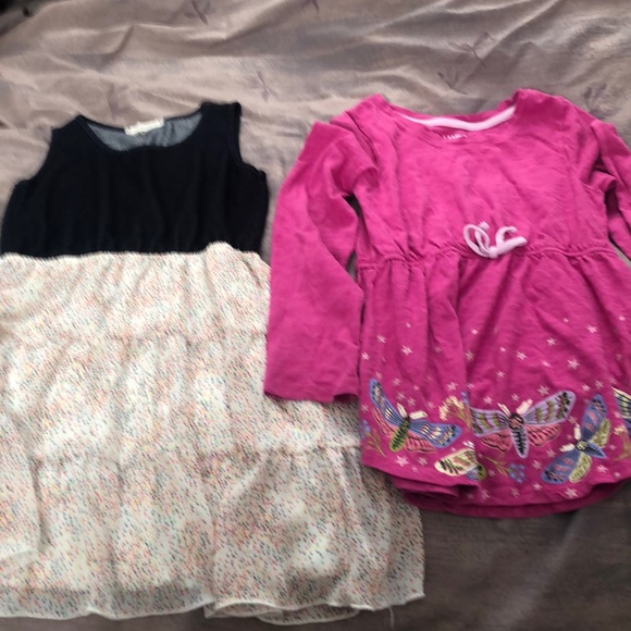 Girl Size 8 dress bundle. Lands’ End & Soprano brands One long/one short sleeve. - Picture 1 of 10